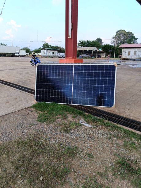 ผลงานการติดตั้งระบบโซล่าร์เซลล์ที่ห้างหุ้นส่วนจำกัด สยามขแมร์ ค้าส่ง ขนาด 250 kW
