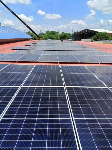 ผลงานการติดตั้งระบบโซล่าร์เซลล์ที่ห้างหุ้นส่วนจำกัด สยามขแมร์ ค้าส่ง ขนาด 250 kW