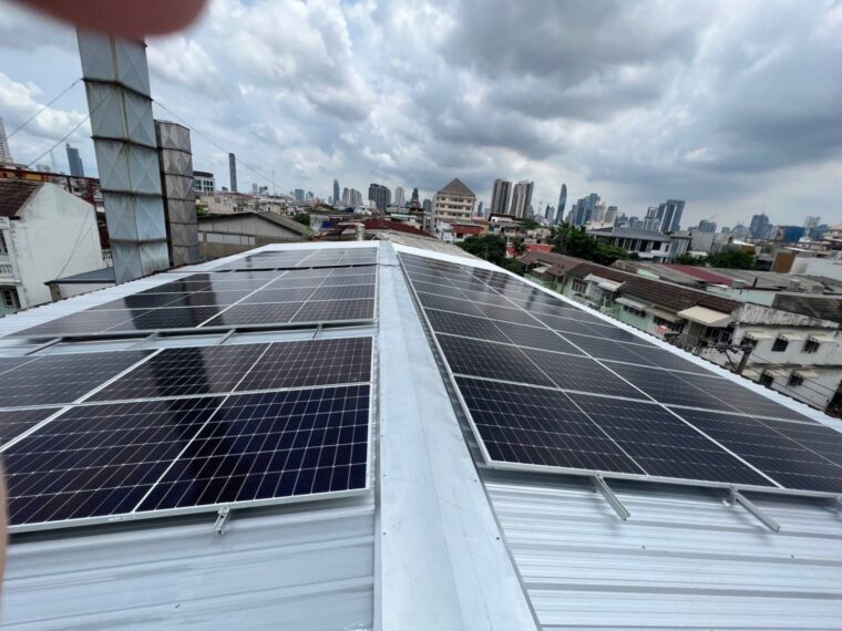 ผลงานการติดตั้งระบบโซล่าร์เซลล์ที่ บริษัท ยู พี เรซิ่น แอนด เคมิคอล จำกัด ขนาด 20 kW โดย Rabbit Solar