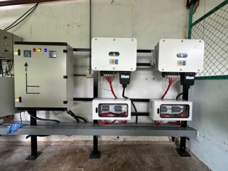 ผลงานการติดตั้งระบบโซล่าร์เซลล์ที่สหกรณ์โคนมวังน้ำเย็น (ศูนย์รวบรวมน้ำนมดิบคลองหินปูน) ขนาด 100kW