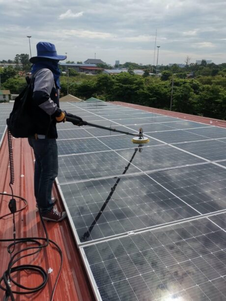 ผลงานการติดตั้งระบบโซล่าร์เซลล์ที่ห้างหุ้นส่วนจำกัด สยามขแมร์ ค้าส่ง ขนาด 250 kW